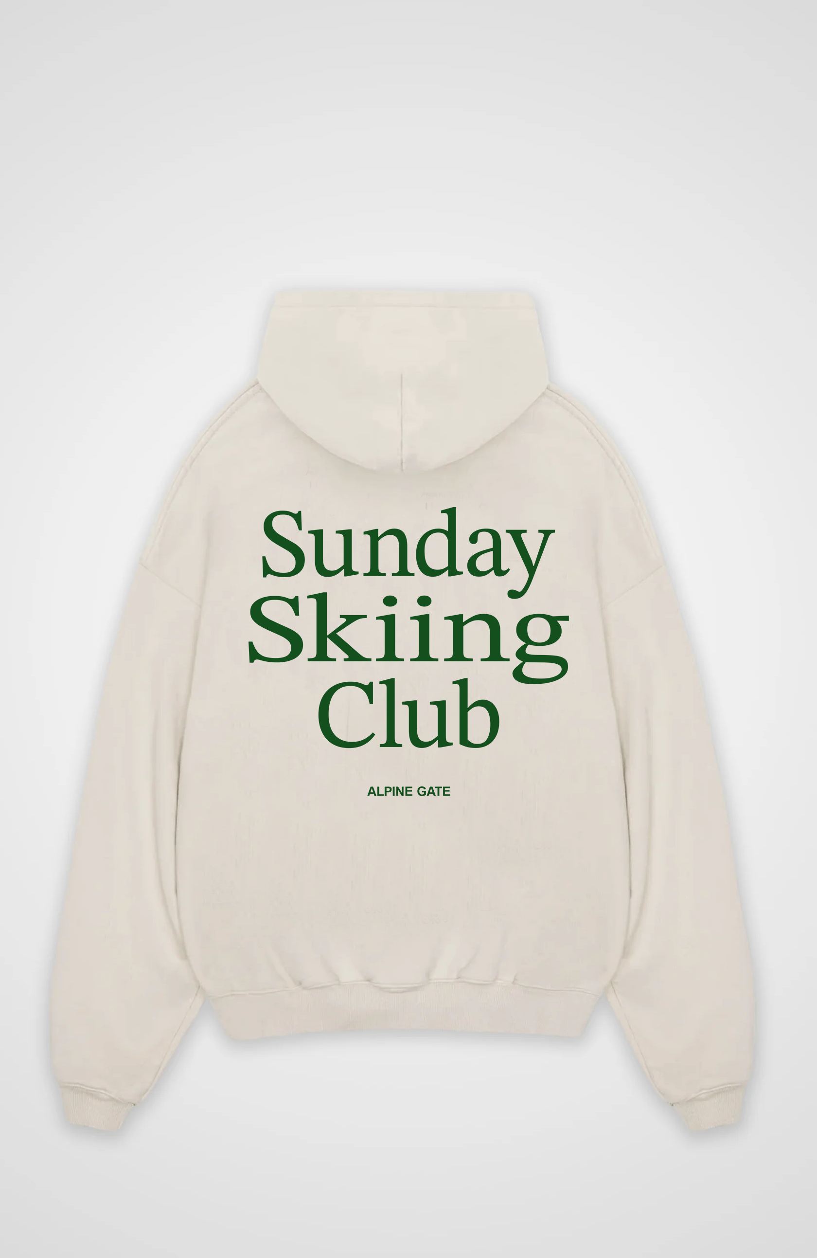 Sunday Skiing Club Oversized Hoodie