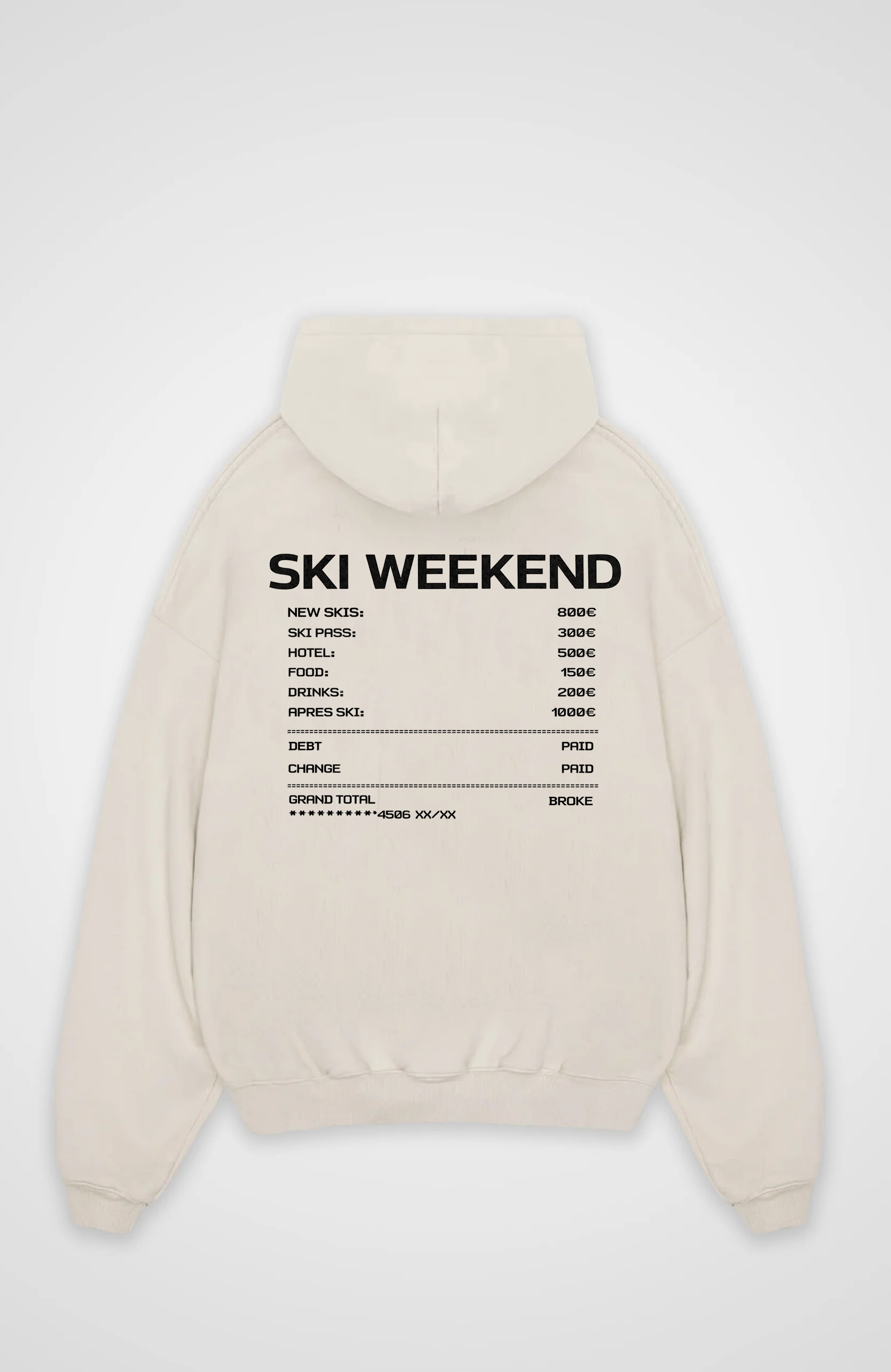 Ski Weekend Oversized Hoodie