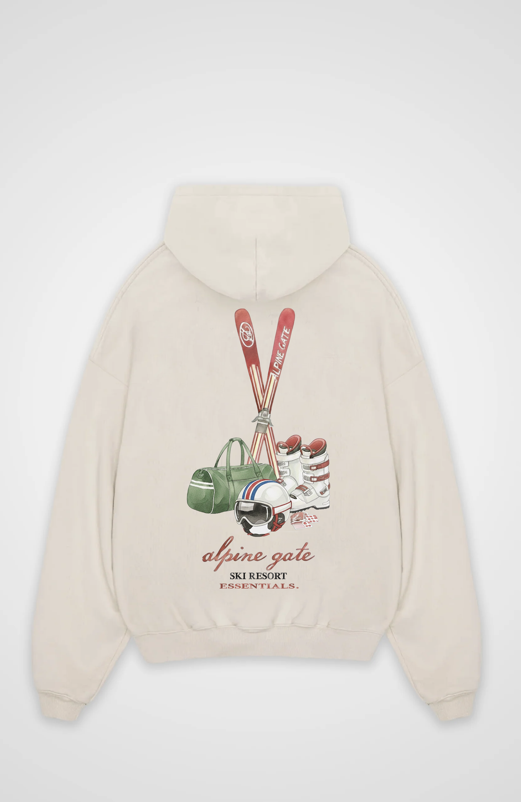 Ski Resort Essentials Oversized Hoodie