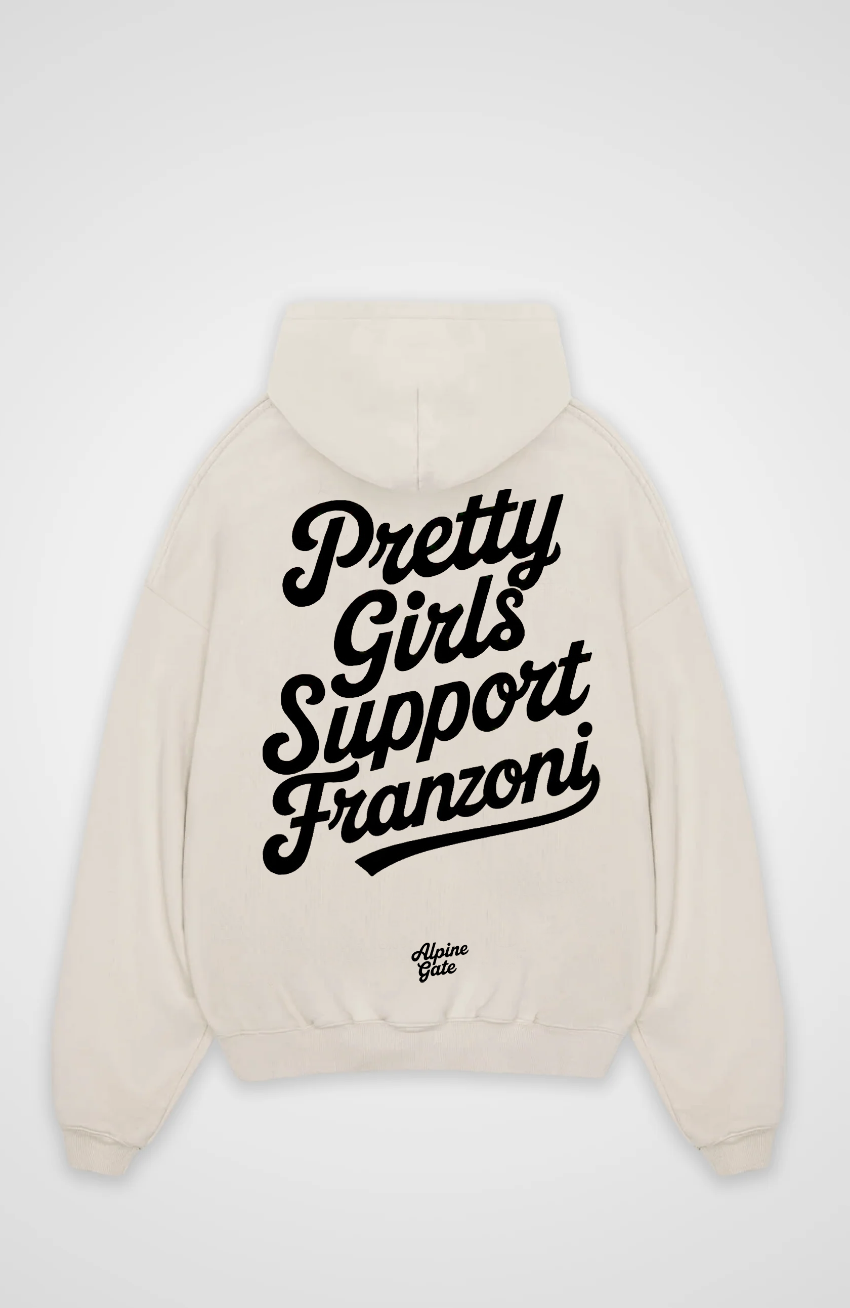 Pretty Girls Support Franzoni Oversized Hoodie