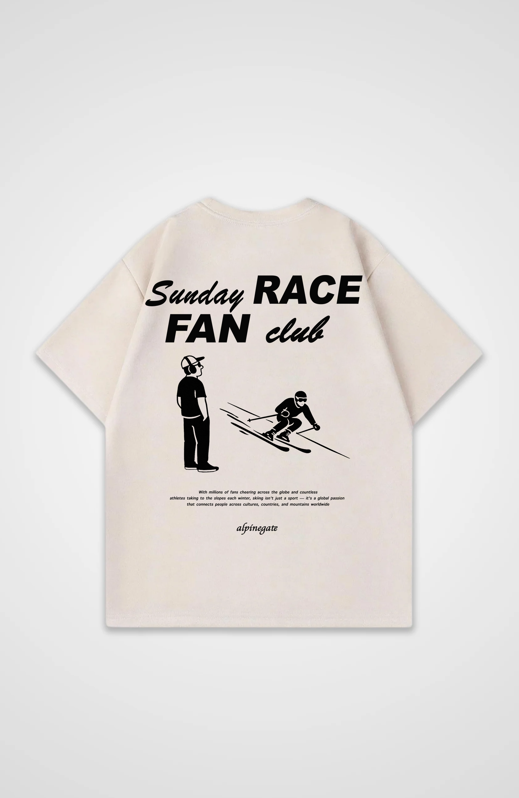 Sunday Race Fan Club Oversized Shirt