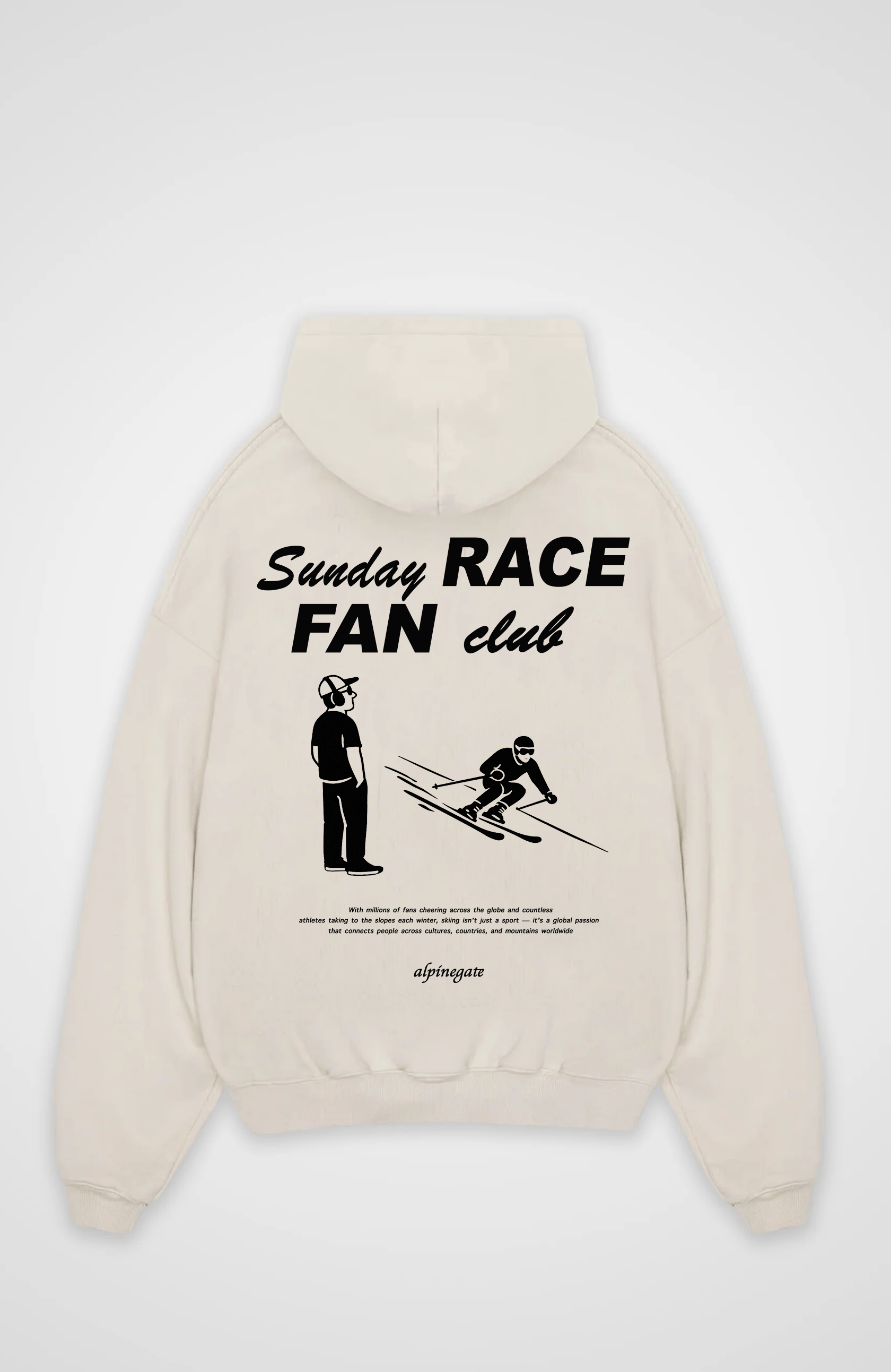 Sunday Race Fan Club Oversized Hoodie