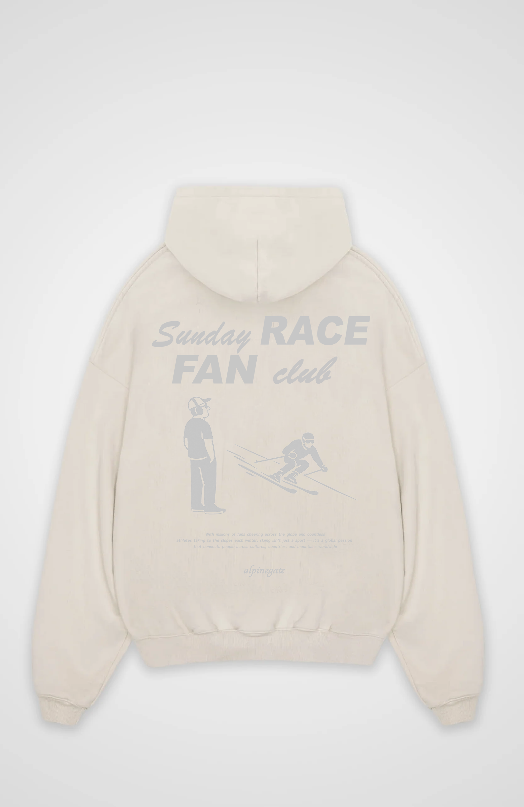Sunday Race Fan Club Oversized Hoodie