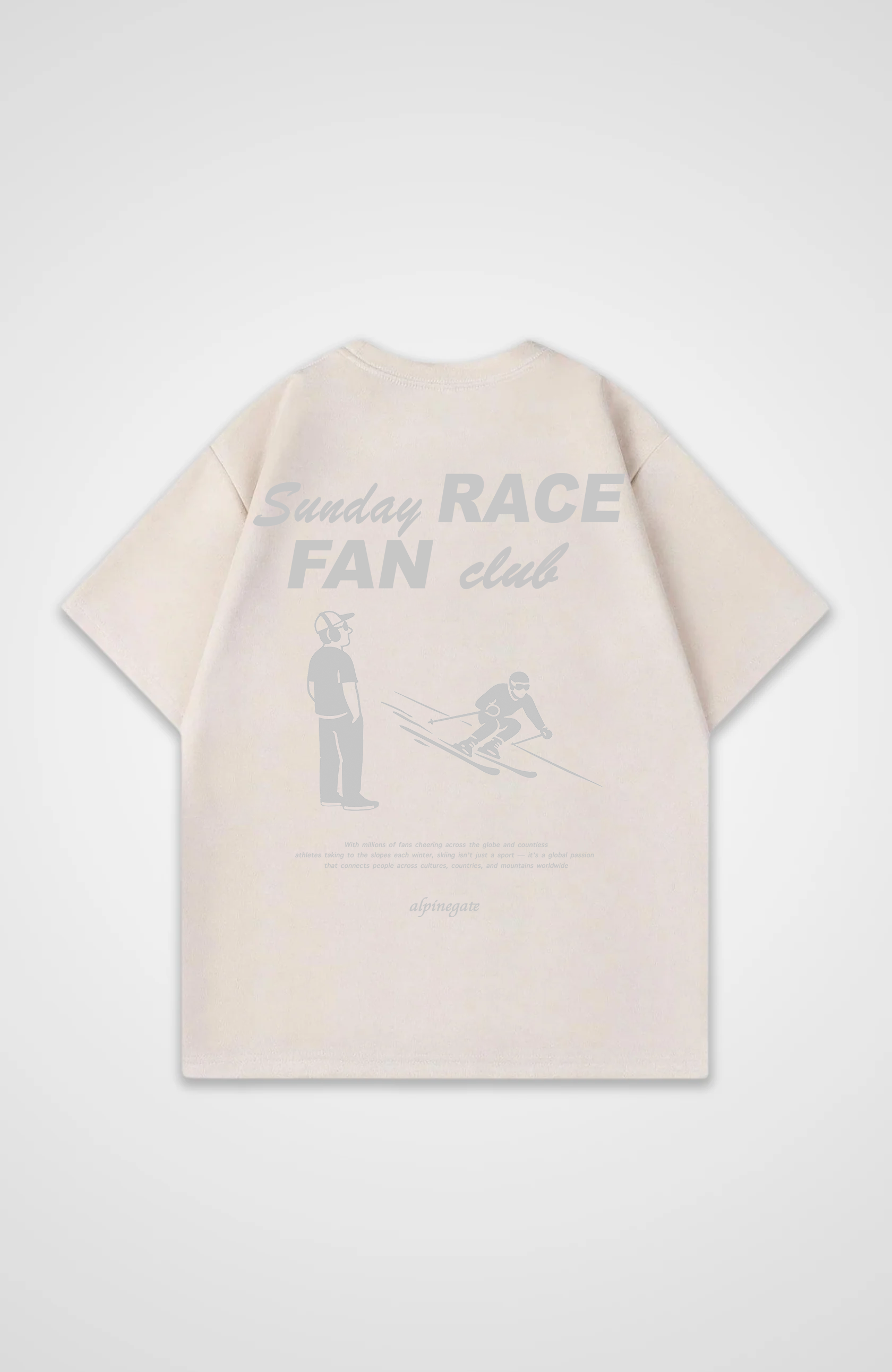 Sunday Race Fan Club Oversized Shirt