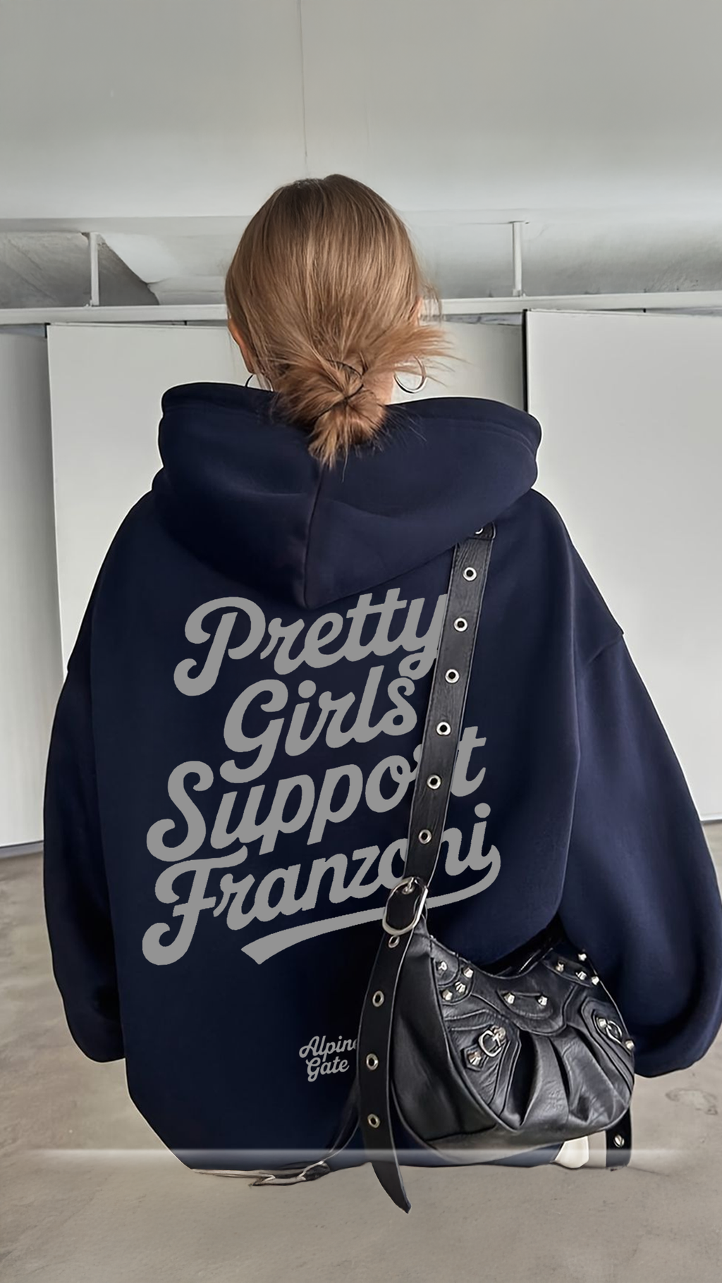 Pretty Girls Support Franzoni Oversized Hoodie