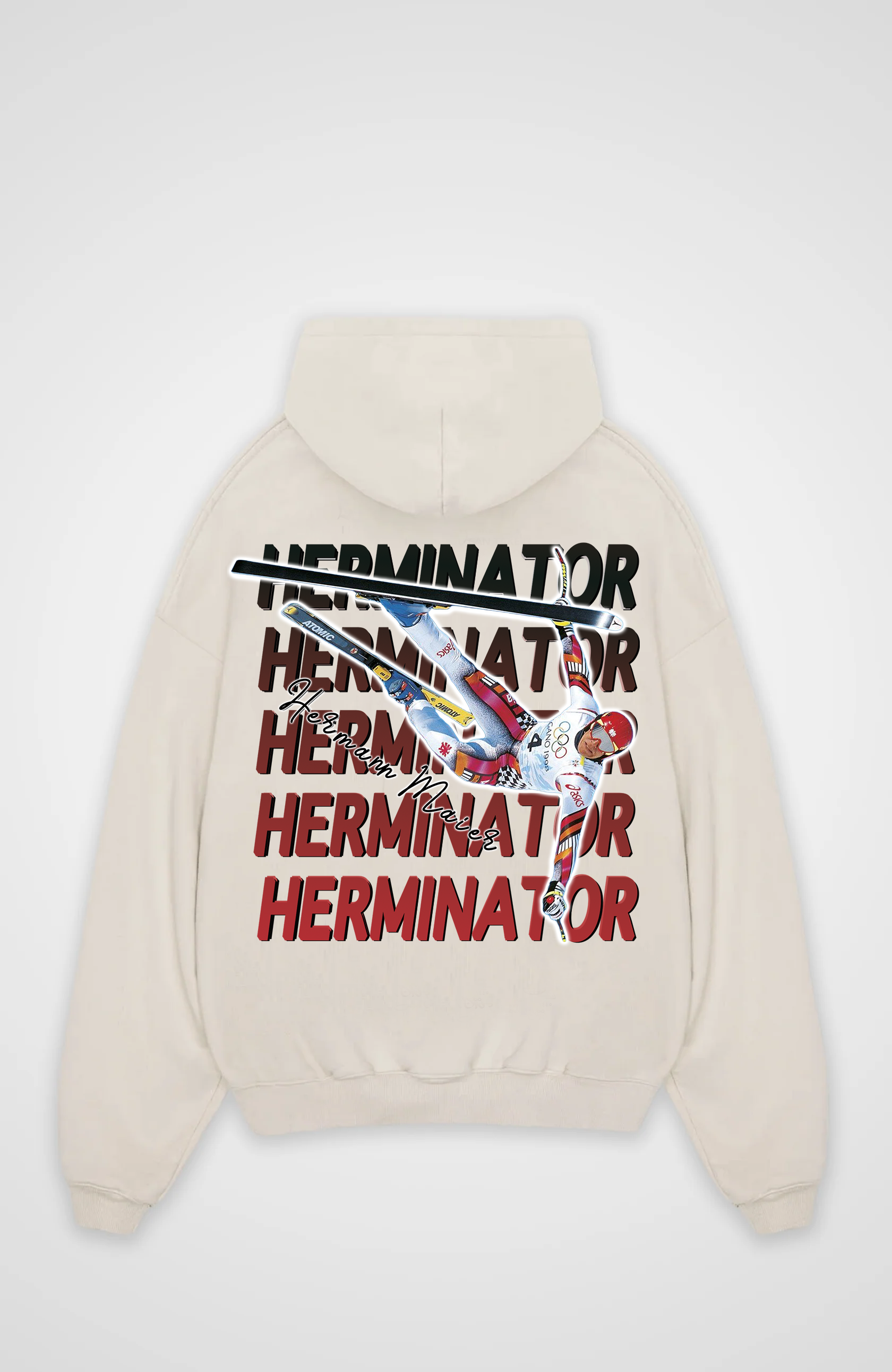 Hermann Maier "Herminator" Oversized Hoodie