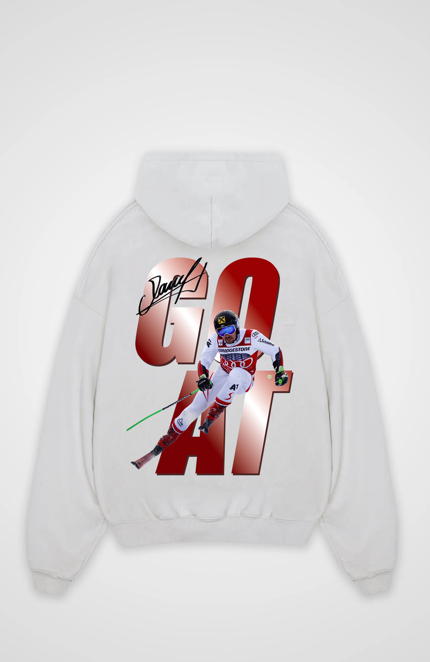 Marcel Hirscher GOAT Oversized Hoodie