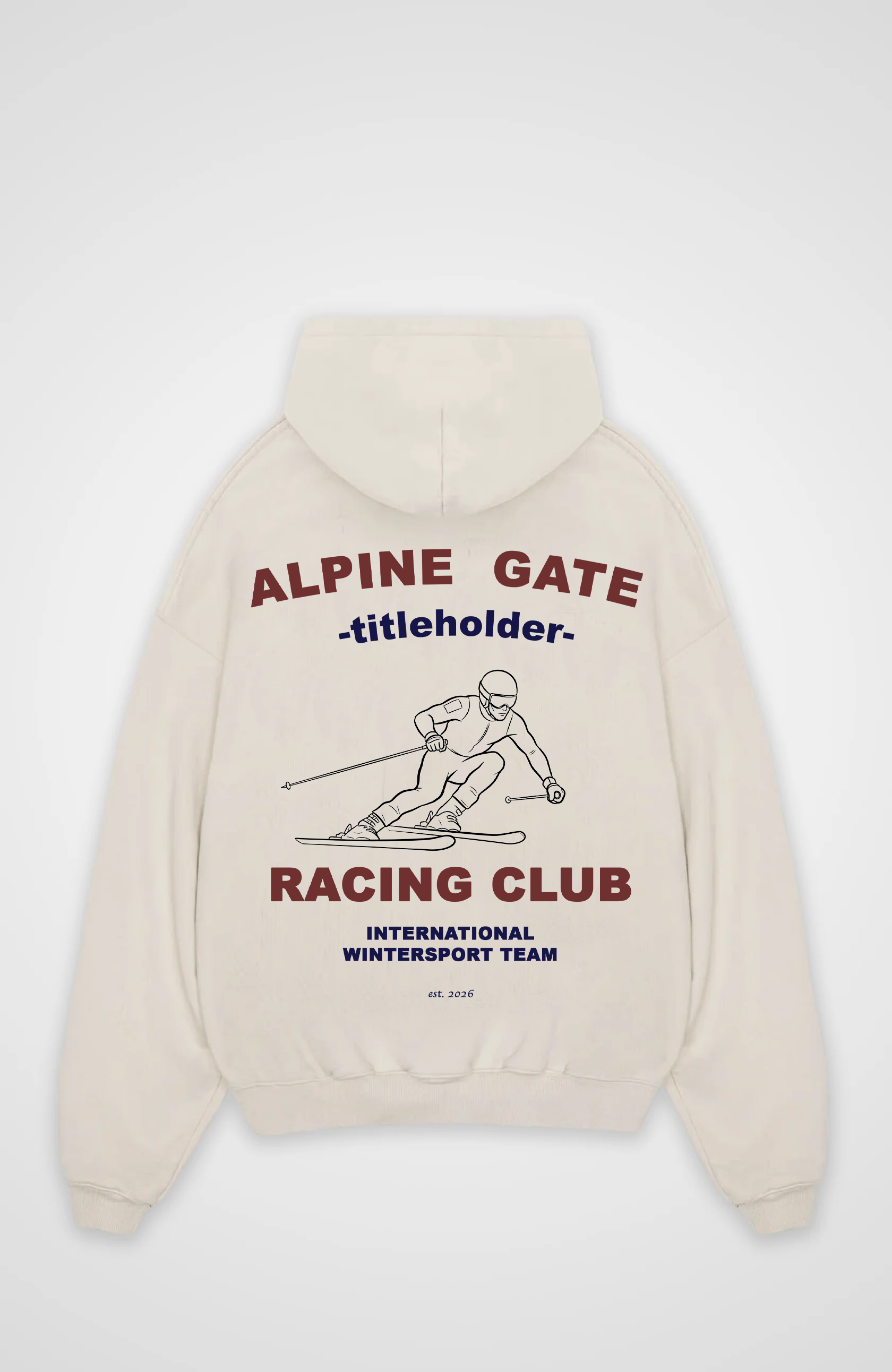 Alpine Gate Racing Club Oversized Hoodie