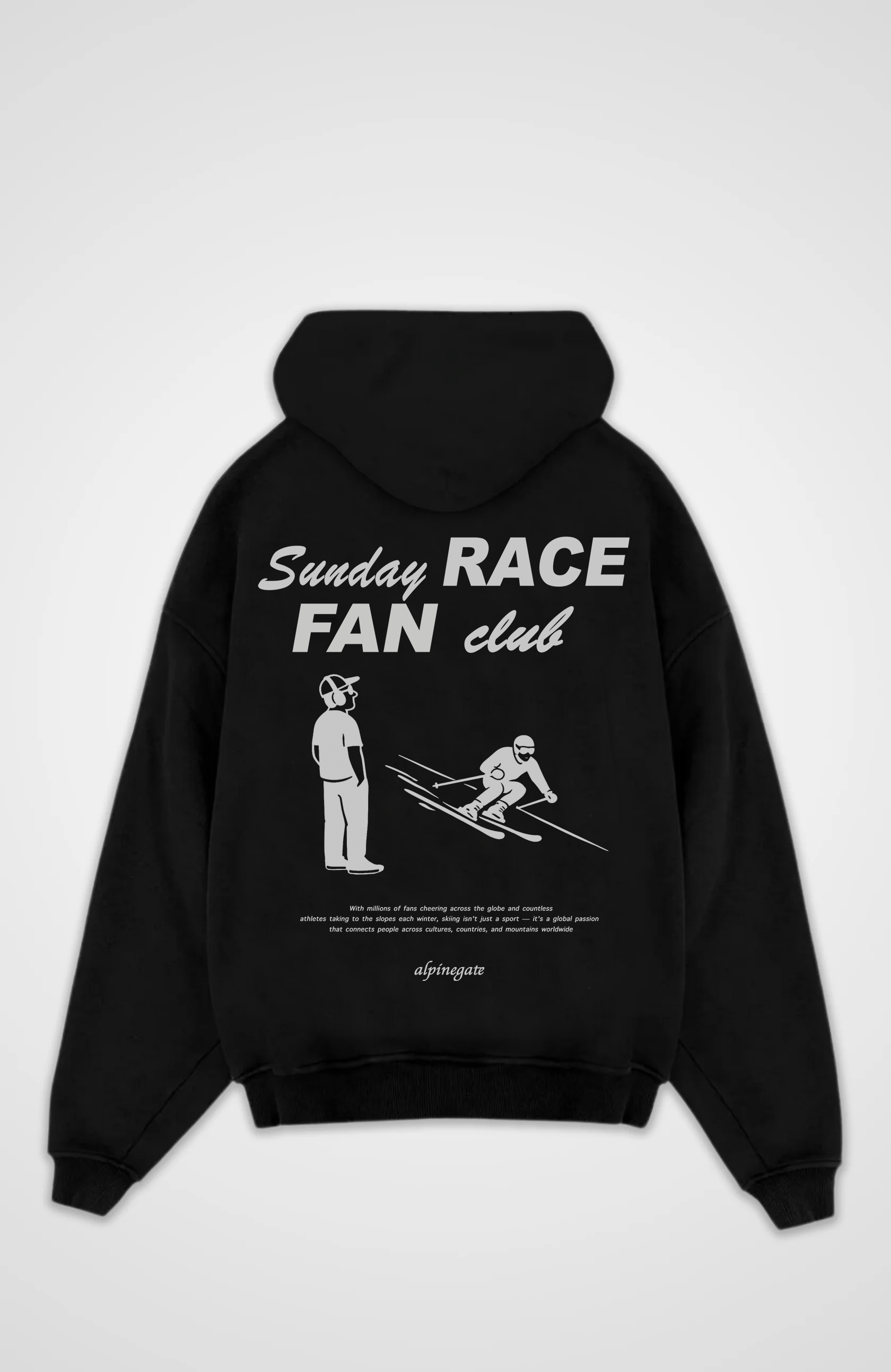 Sunday Race Fan Club Oversized Hoodie