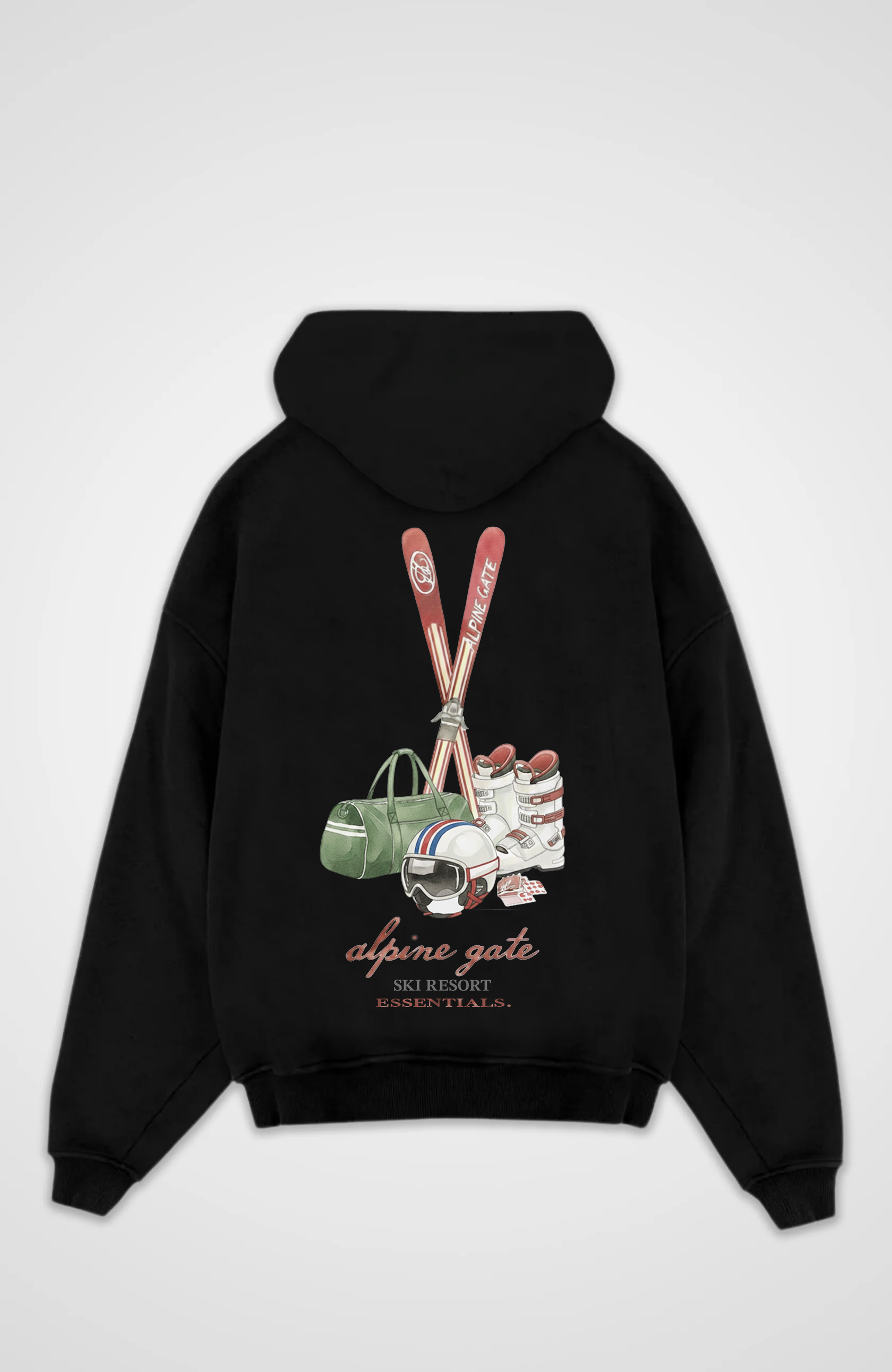 Ski Resort Essentials Oversized Hoodie