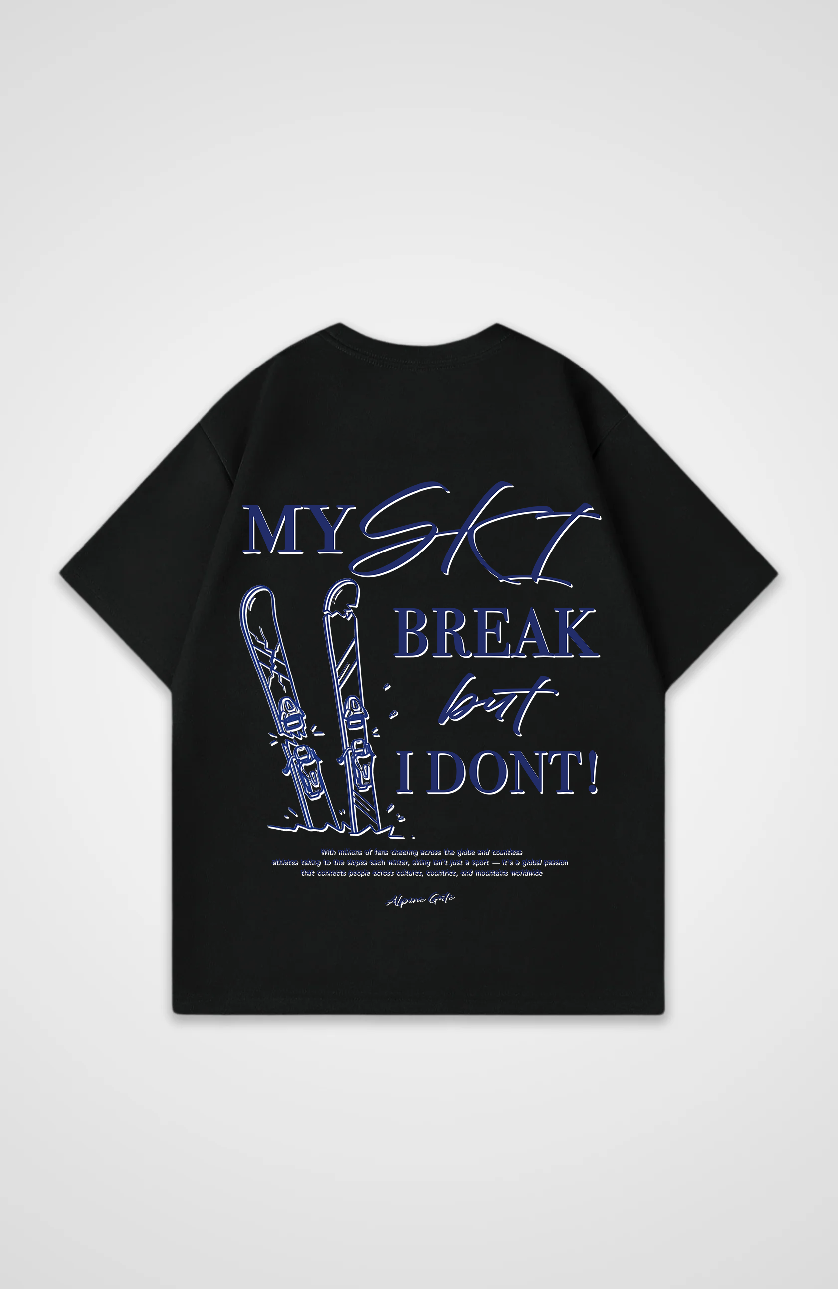 Ski breaks Oversized Shirt