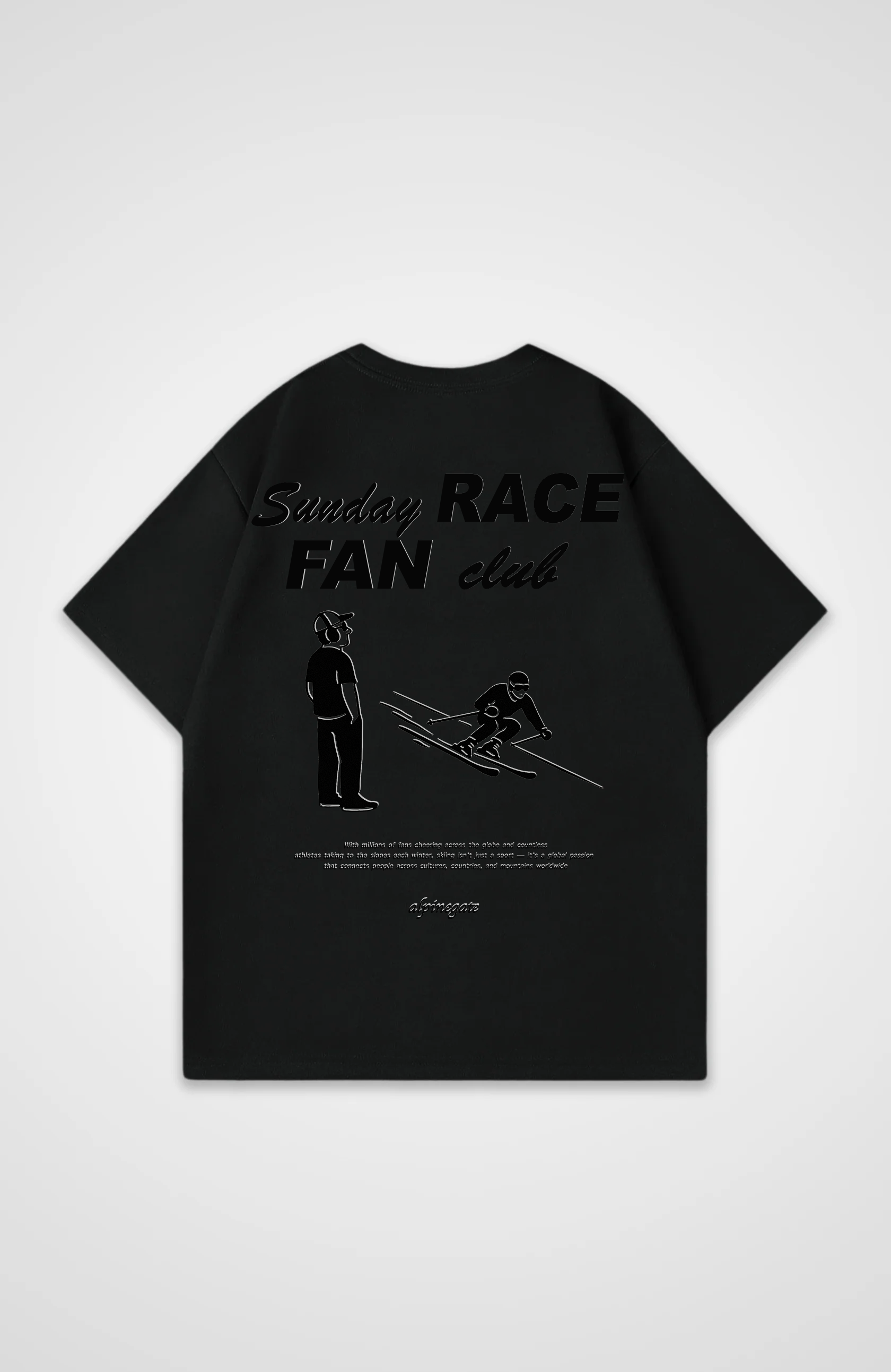Sunday Race Fan Club Oversized Shirt