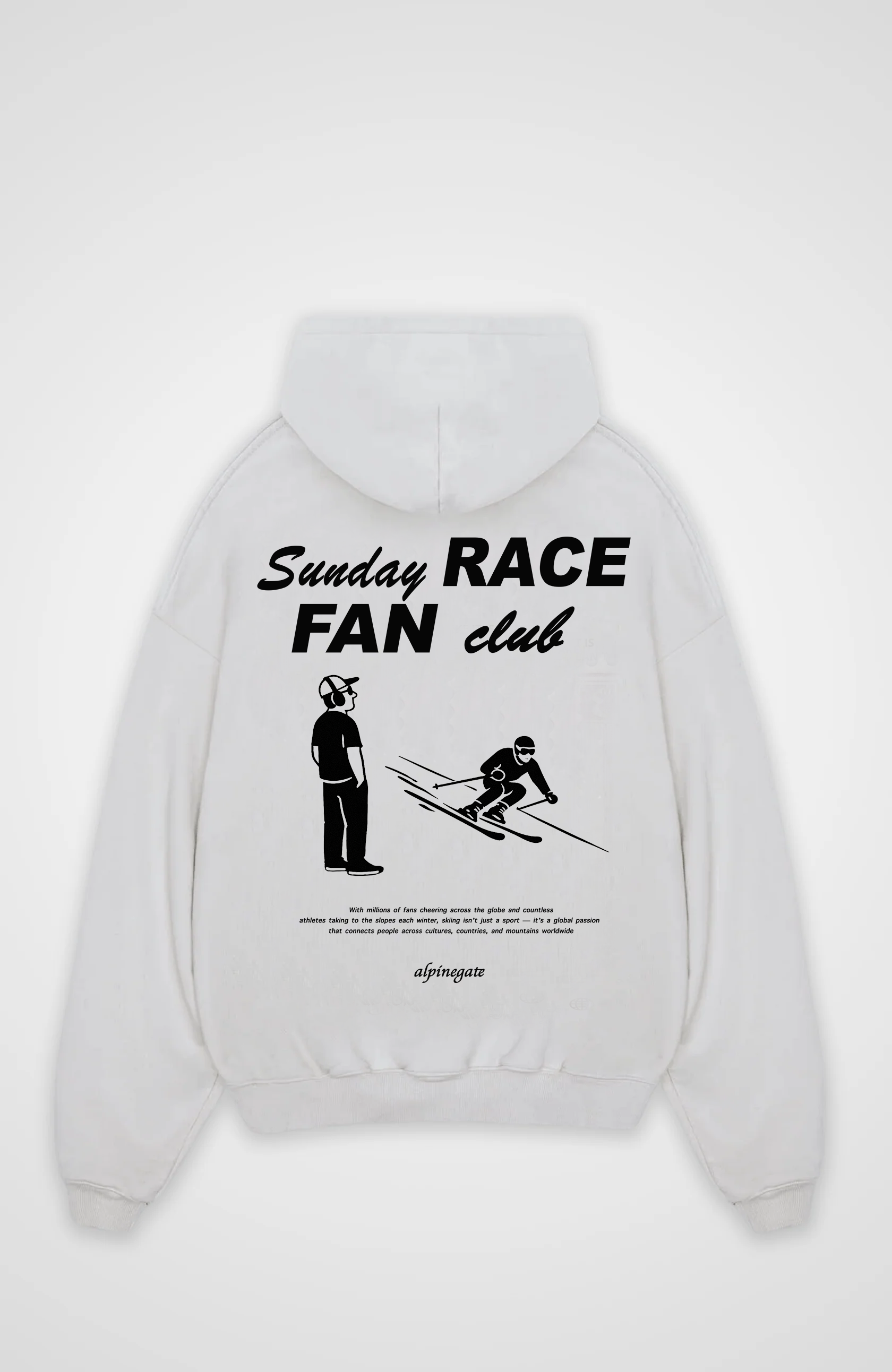 Sunday Race Fan Club Oversized Hoodie