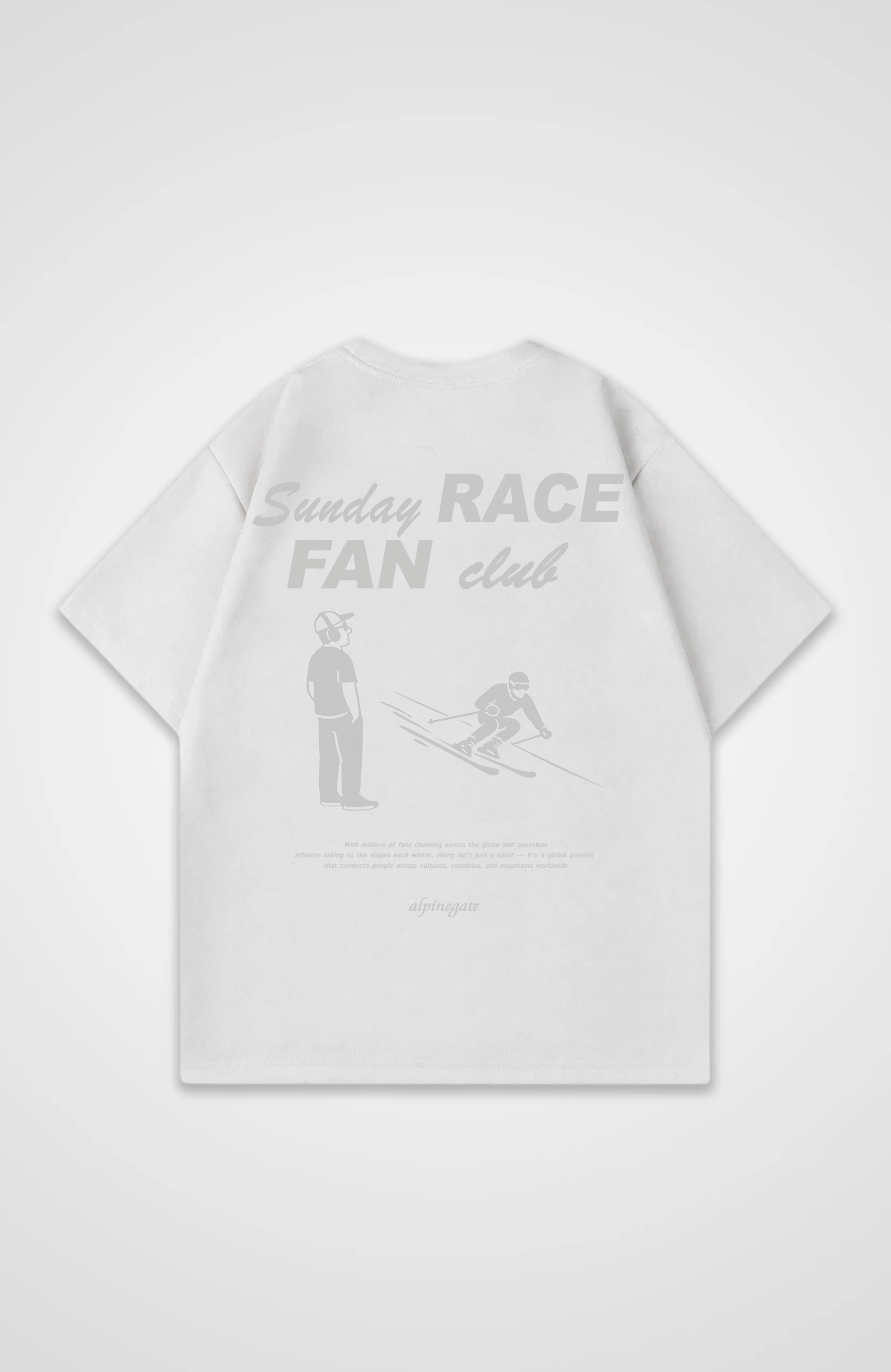 Sunday Race Fan Club Oversized Shirt