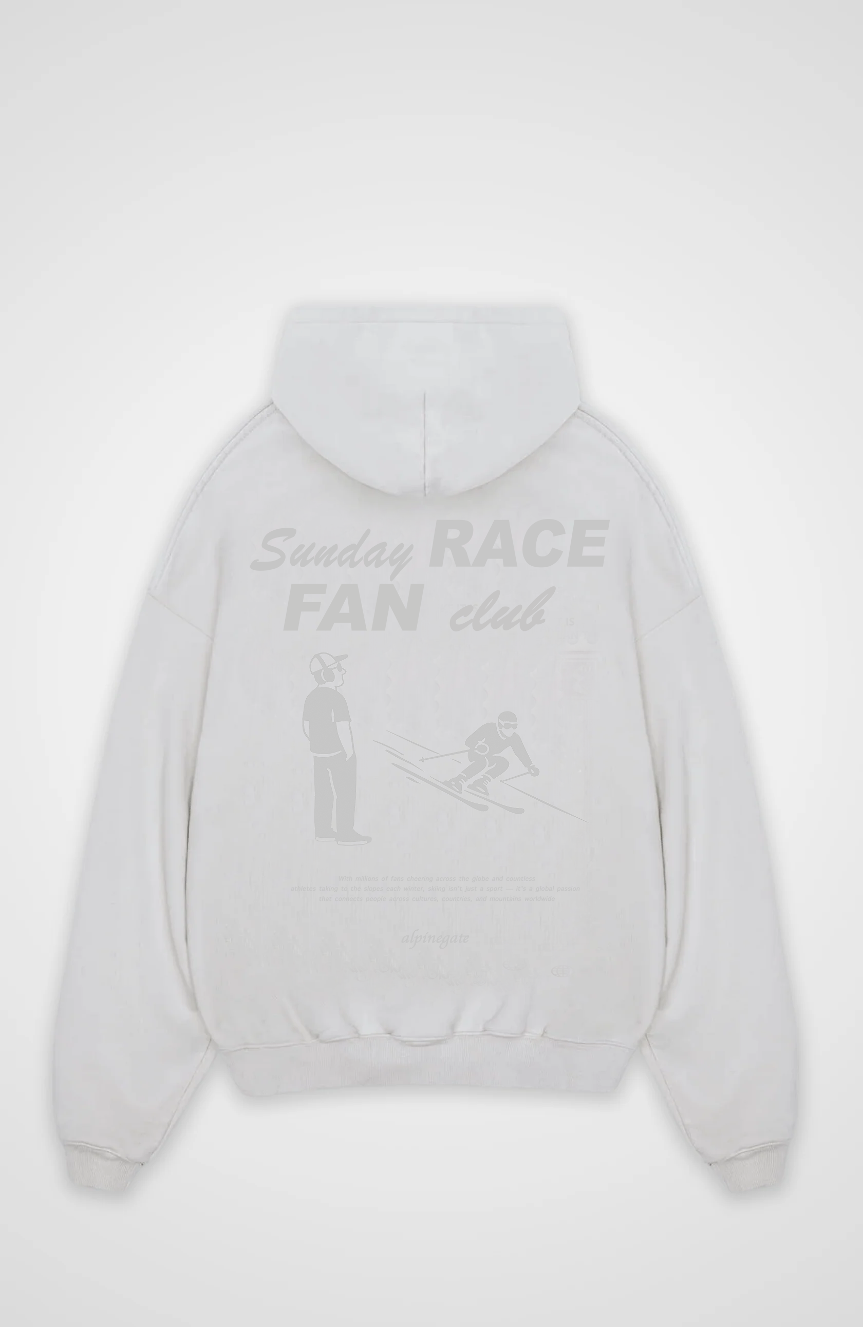 Sunday Race Fan Club Oversized Hoodie